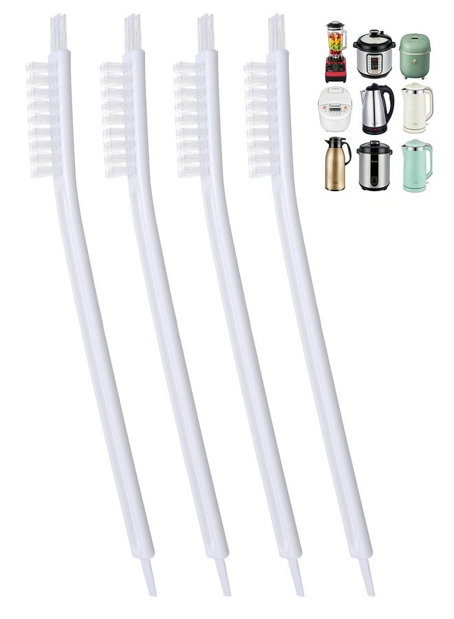 Ymapinc 4 PCS Juicer Cleaning Brush, Ymapinc Small Nylon Bristle Brush, Toaster/Waffle Maker/Air Fryer Cleaner Brushes, Vegetable Fruit Brushes, Small Detailing Gadgets for Appliances - Image 2
