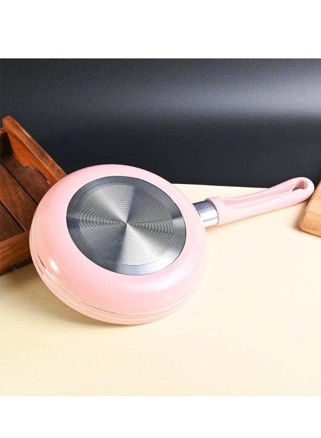 Granite Frying Pan, Non-Stick Cooking Pan for Cooking Steaks, Fried Eggs, Beef, Pancakes - 16cm