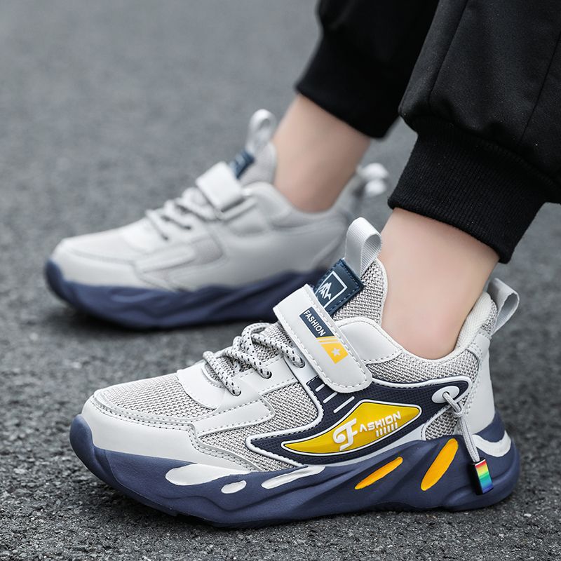 Mesh Sneakers Lightweight Flexible Sole Walking Shoes For Kids Indoor And Outdoor Activities - Image 1