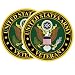 eDesign 2Pack United States Army Vetran Vinyl Sticker Decal 4 Inches Us Army Veteran Stickers for Car Truck Van Window Bumper Laptop Tablet Cup Tumbler Water Bottle and Any Smooth Surface - Image 2