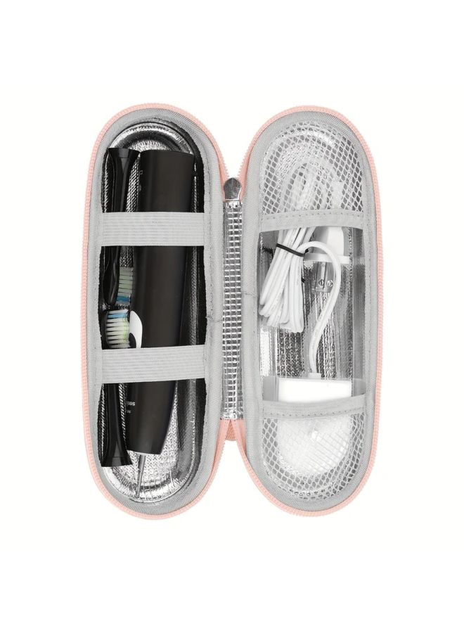 Golden Electric Toothbrush Organizer for Philips Models with Mesh Charger Bag - Image 1