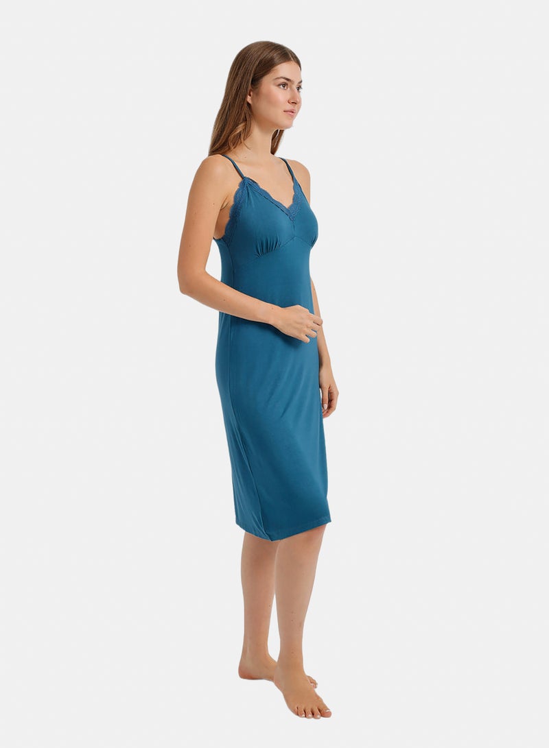 Carina Scalloped-Lace Nightgown - Image 2
