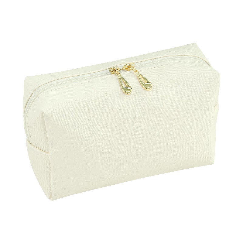 general Portable PU Waterproof Makeup Bag for Travel and Daily Use - Image 1