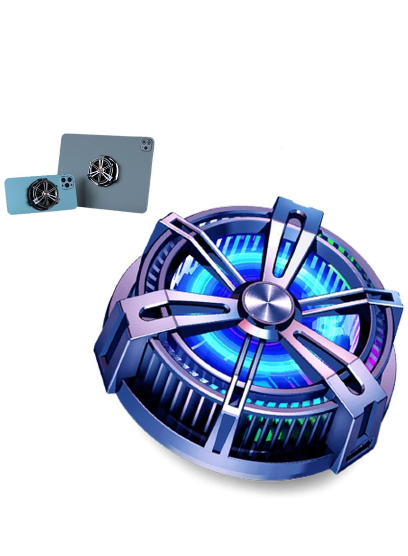 Mobile Phone Cooler for Magsafe Game Cooler Fan for PUBG Designed for iPhone 12/13 Series Live Streaming and Vlog, Semiconductor Heatsink Without Noise for iOS and for Android for ipad and Tablet - Image 1