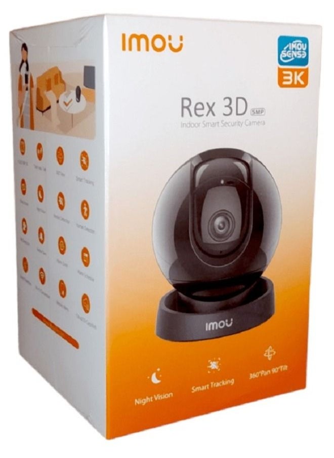 IMOU - IMOU Rex 3D IP Camera 5MP/3K Indoor Human Pet Detection Two-way Talk 360º WIFI Smart Home Smart Tracking Night Vision - Image 1