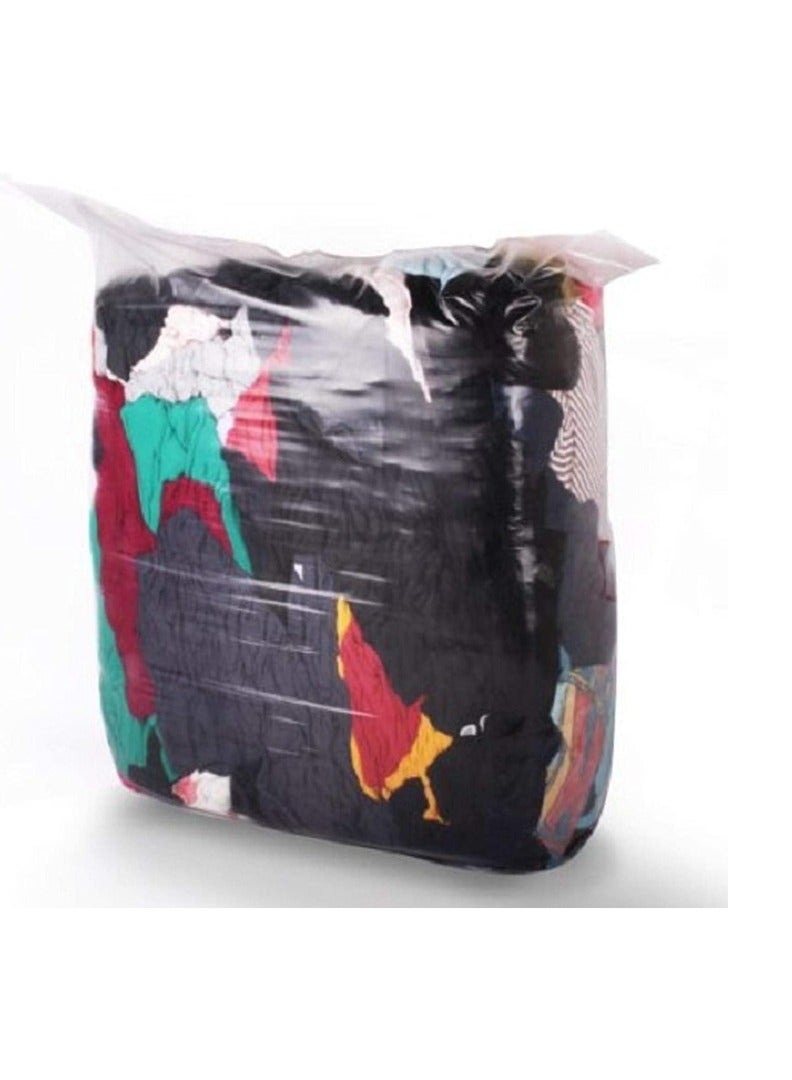 KNP KNP Cotton Waste Rags pack weighing 5kg is an essential item for cleaning, wiping, and maintenance tasks.  - Image 2