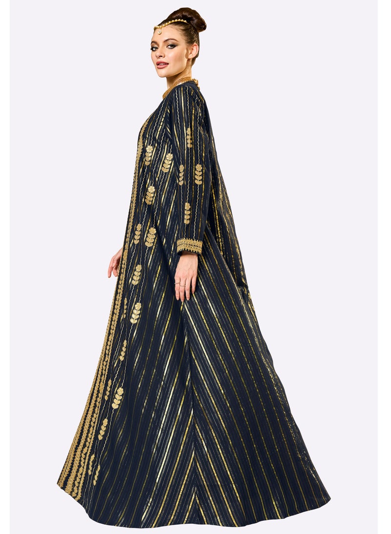 Sara Arabia جلابية سارة العربية بتصميم قلب خيط - Image 3