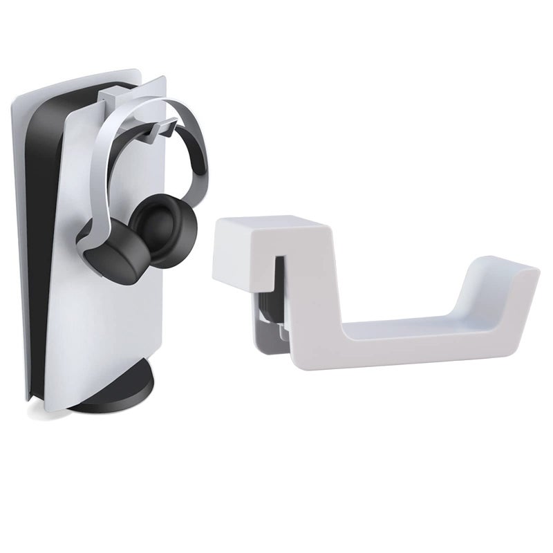 Bealuffe Headset Holder for PS5 Headphone Holder for PlayStation 5, Gaming Headset Hanger Headphone Hook for PS5 - Image 1