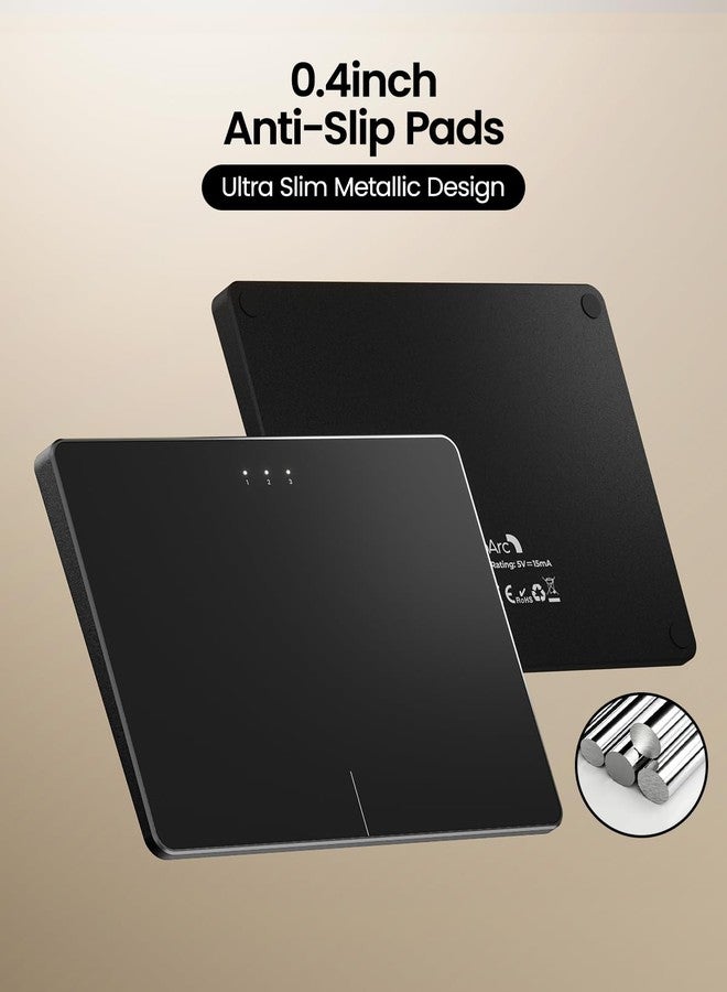 ProtoArc لوحة تتبع بلوتوث ProtoArc T1 Plus لنظام التشغيل Windows 11/10، أسود - Image 5