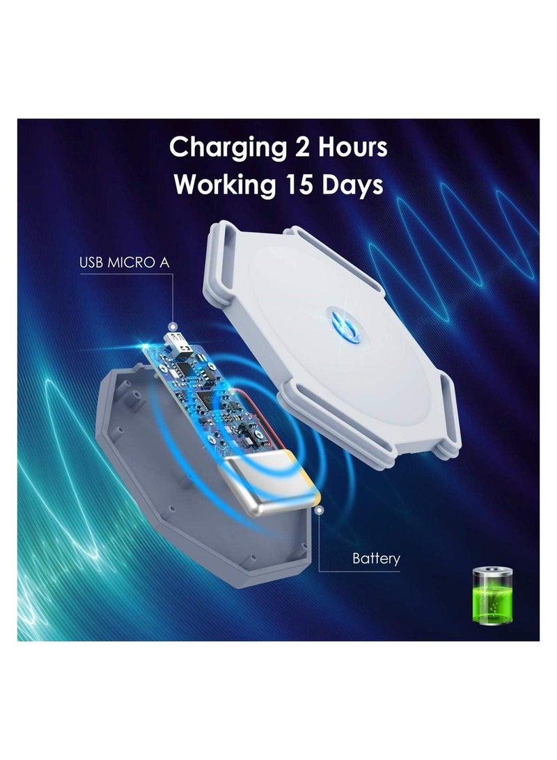 SYOSI Smart Posture Corrector for Adults and Kids, Sensor Posture Corrector, Intelligent Posture Reminder, Vibrate to Improve Posture, Slouch Humpback Brace for Women and Men, Comfortable Breathable (Grey) - Image 3