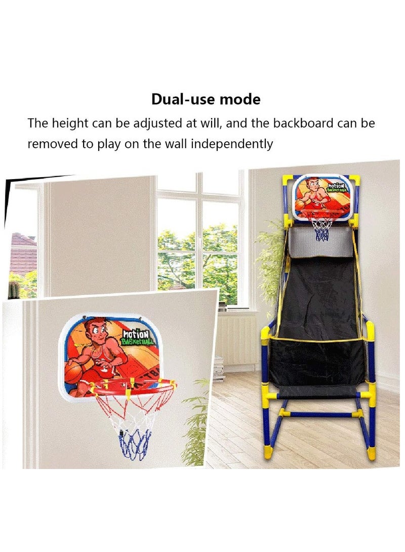Spall Arcade Basketball Hoop Game – Basement Toys – Basketball Hoop for Kids – Basketball Game with Hoop Training System –Air Pump Included- Kids Indoor Sports Toys – Fun and Entertaining - Image 4