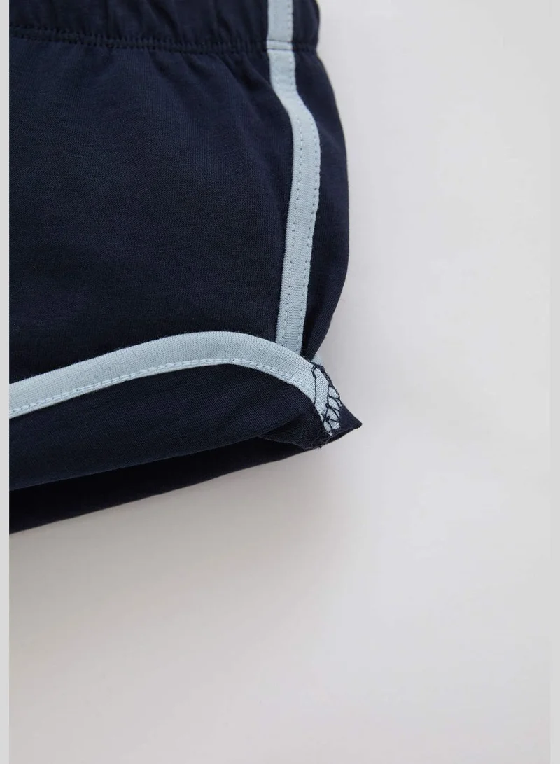 DeFacto Regular Fit Stripe Detail Mini Short