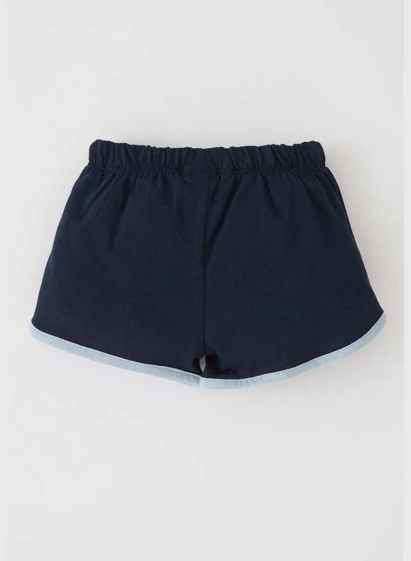 DeFacto Regular Fit Stripe Detail Mini Short