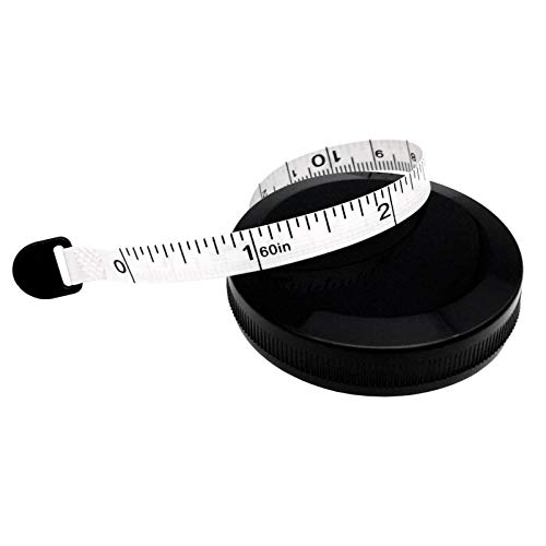RayTour Measuring Tape for Body 60 Inch 150cm Body Tape Measure Waist Measuring Tape Tailor Cloth Fabric Measurement Tape - Image 1