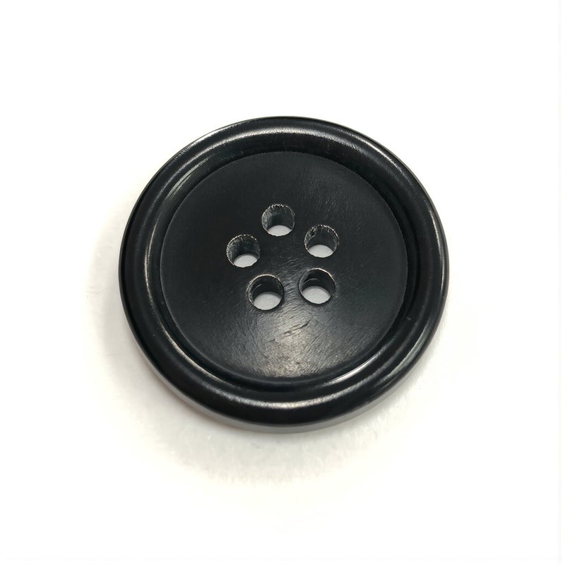 Horn Buttons Heavy Duty Wash Resistant 4-Hole 20mm for Uniform Workwear - Image 2