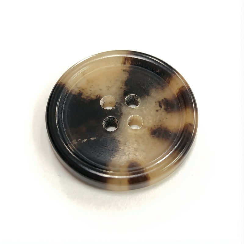 Horn Buttons Heavy Duty Wash Resistant 4-Hole 20mm for Uniform Workwear - Image 4