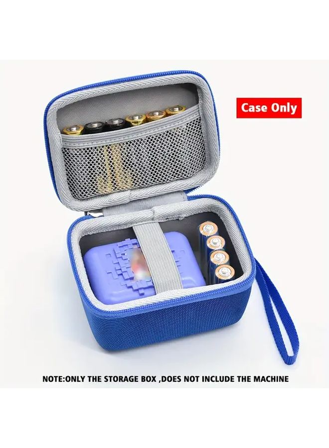 Blue Bitzee Interactive Digital Pet Game Console Case EVA Handbag Mesh Lining - Image 2