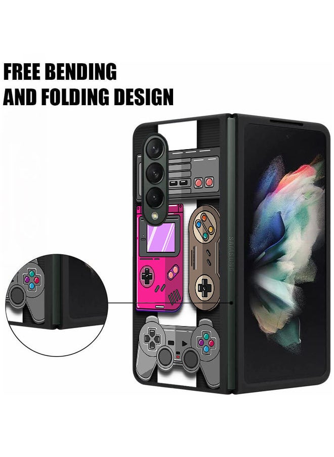 Hard Back Cover Case Game Controller for Samsung Galaxy Z Fold 4 5G