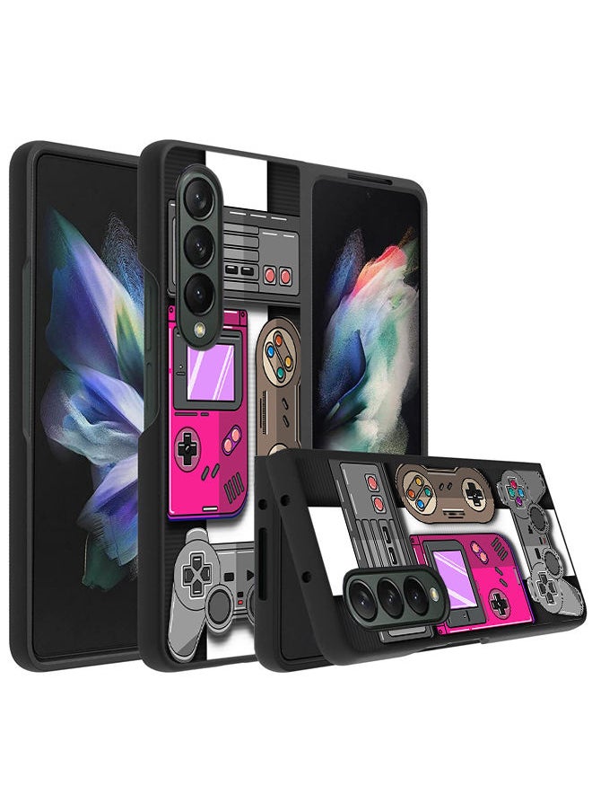 Hard Back Cover Case Game Controller for Samsung Galaxy Z Fold 4 5G