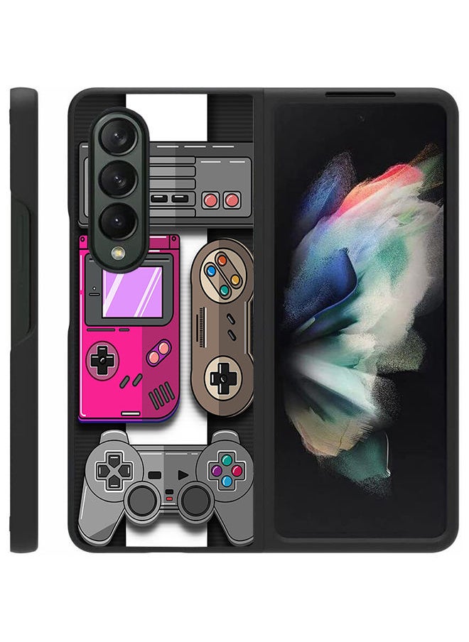 Hard Back Cover Case Game Controller for Samsung Galaxy Z Fold 4 5G