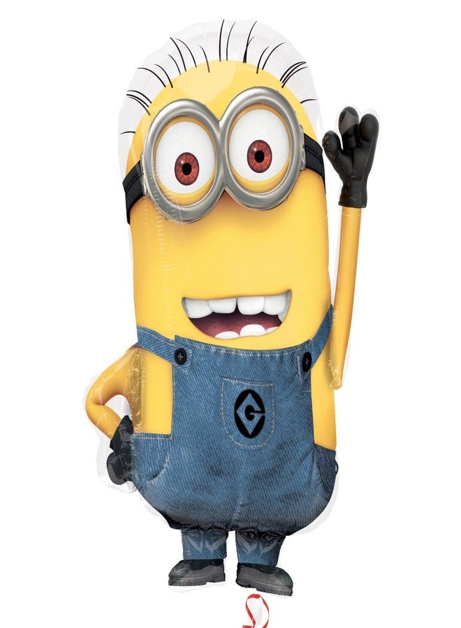 Despicable Me Minion Supershape Foil Balloon - 16 x 25 Inches - Yellow - Minion Character - Birthday - Children - Image 2