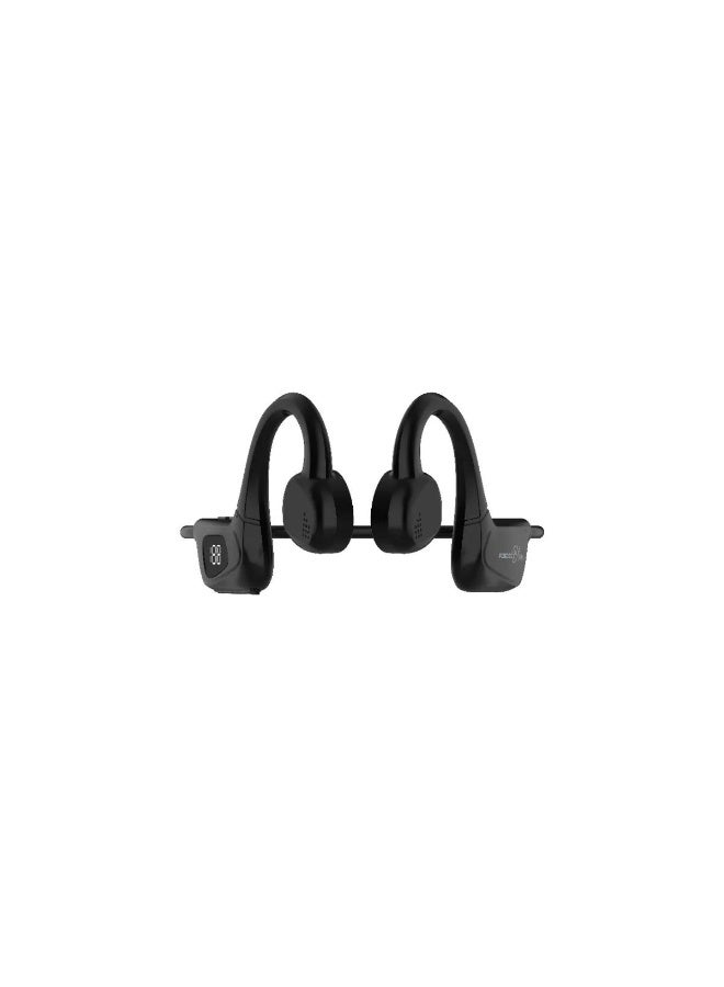 Porodo Blue Bone Conduction Wireless Headset Bluetooth 5.1, Type-C Charging, LED Indicator, 200mAh Battery - Image 2