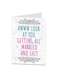 Funny Wedding Engagement Congratulations Card Perfect For Best Friend Bridal Shower Honeymoon Gay Marriage - pzsku/ZD3EB3A149609870B95DBZ/45/_/1735214651/ef17decd-7fc1-4d81-861b-d7c636f7a605