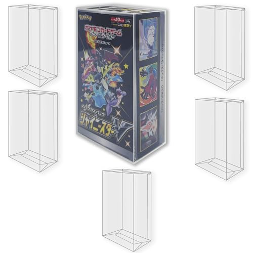 EVORETRO Display Case Protector Compatible with Pokémon TCG Sword & Shield Charizard Ultra Premium Collection Box (Pokemon Collection Box NOT Included) 0.50mm PET Plastic Protector Case - Image 1