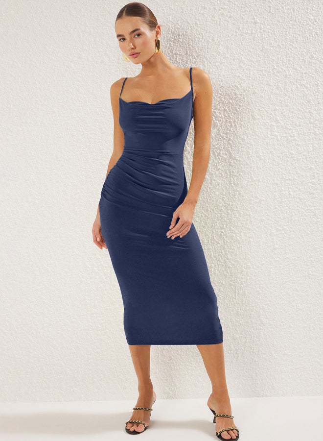 trendyol Flexible Maxi Knitted Dress - Image 2