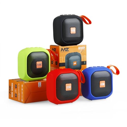MZ M29VP Portable Bluetooth Speaker - Black | Dynamic Thunder Sound | 800mAh Battery - Image 2