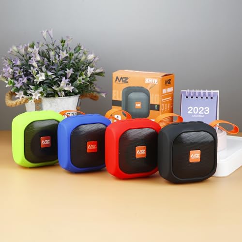 MZ M29VP Portable Bluetooth Speaker - Black | Dynamic Thunder Sound | 800mAh Battery - Image 5