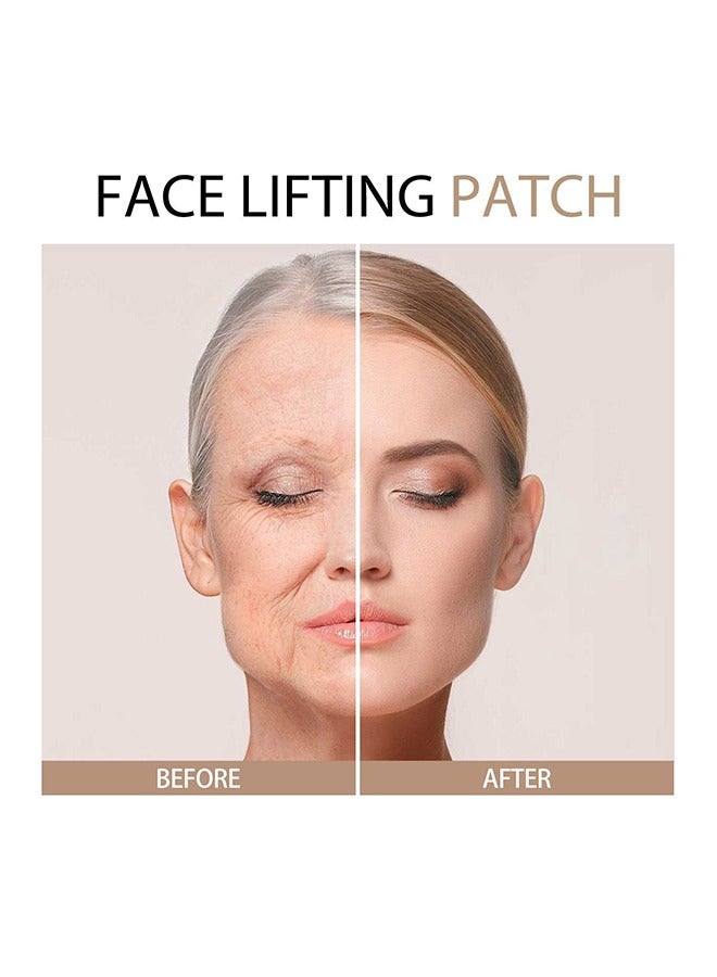 جايسوينغ 120 قطعة رأس رقعة رفع الوجه، شريط الوجه الممتد غير المرئي، التجاعيد رفع رقعات غير مرئية، شريط رفع الوجه للذقن المزدوج العيون الجلد التجاعيد الوجه مزدوج الذقن، أداة رفع الجلد الصلبة - Image 5