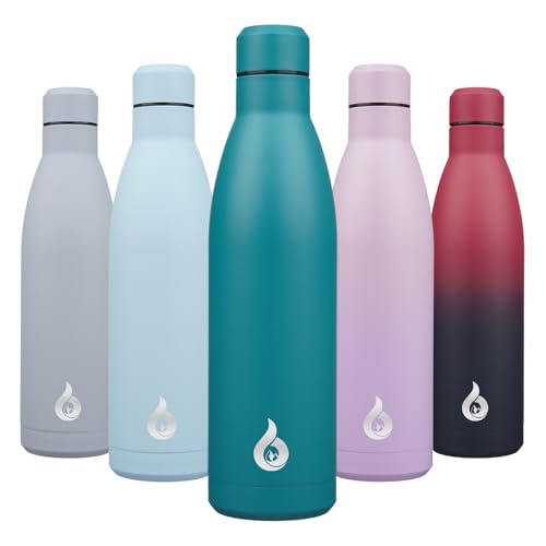 BJPKPK 25oz Insulated Stainless Steel Water Bottles Reusable Metal Travel Sports Water Bottle Keep Cold and HotLaguna - Image 1