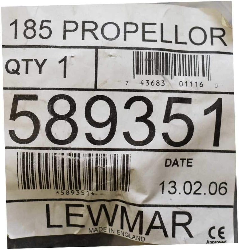 OSCULATI Lewmar 589351: 185 Propeller - Image 5