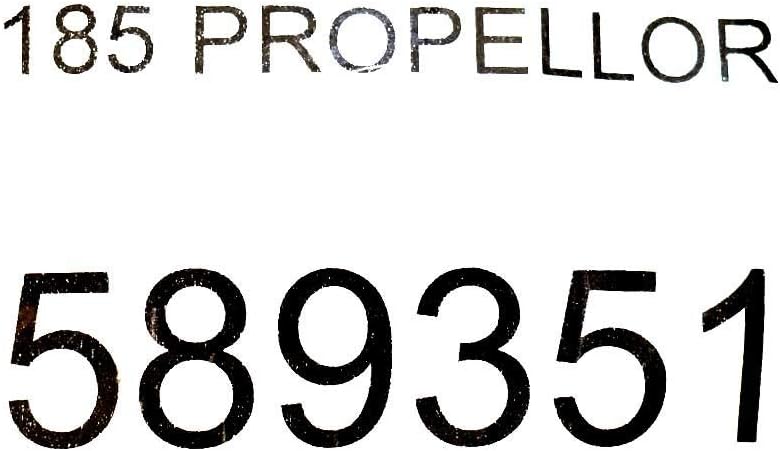 OSCULATI Lewmar 589351: 185 Propeller - Image 4