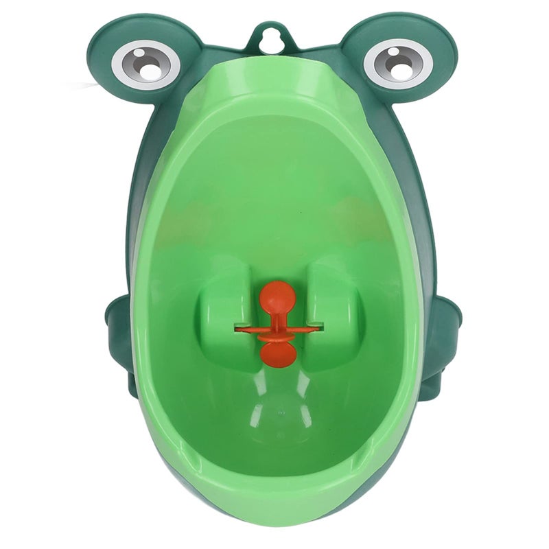 Children S Funny Aiming Training Urinal For Boys Plastic Cartoon Animal Shape Potty Trainer Color Green - Image 2