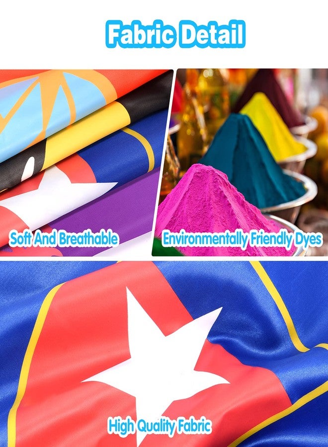 Roko Toys for 3-10 Year Old Boys, Superhero Capes for Kids 3-10 Year Old Boy Gifts Boys Cartoon Dress up Costumes Party Supplies Present Chistmas Stocking Stuffers Easter Basket Stuffers (4 Pcs) - Image 2