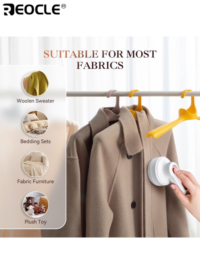 ريوكل مزيل وبر كهربائي قابل لإعادة الشحن، مزود بكابل USB ونظام حلاقة فعال. - Image 5