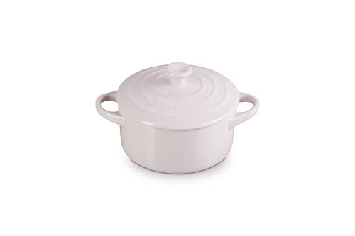 Le Creuset Stoneware Mini Round Cocotte, 24 oz., Shallot - Image 5