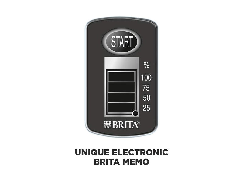 BRITA جهاز تصفية المياه ماريللا XL مصنوع في ألمانيا سعة 3.5 لتر رمادي | تصفية قوية بتقنية MicroFlow | لآلئ كربون نشط للحصول على طعم ماء طازج ومغذي - Image 4