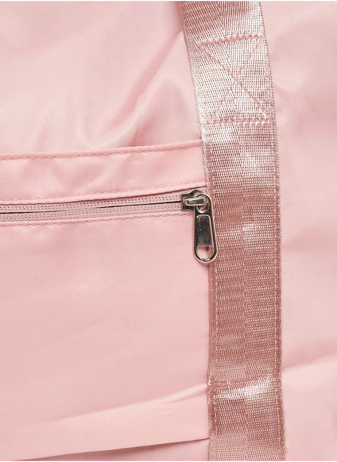 Styli Solid Gym Bag with External Pockets  - Image 3