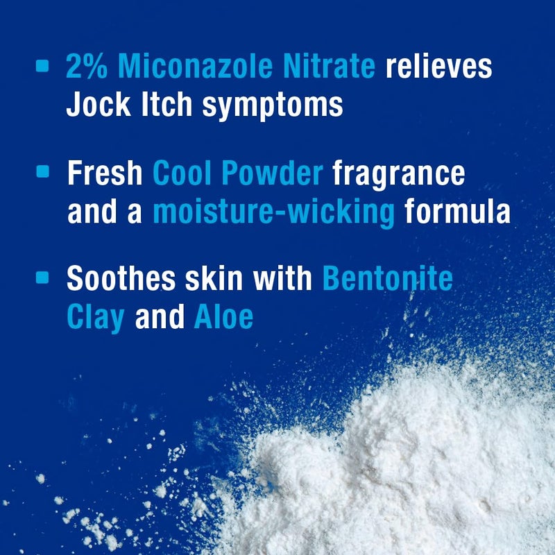Zeasorb Super Absorbent Antifungal Treatment Powder for Jock Itch, Dermatologist Recommended, Attacks & Absorbs Moisture, Patented Odor Control Technology, with Bentonite Clay and Aloe, 2.5 oz bottle - Image 4