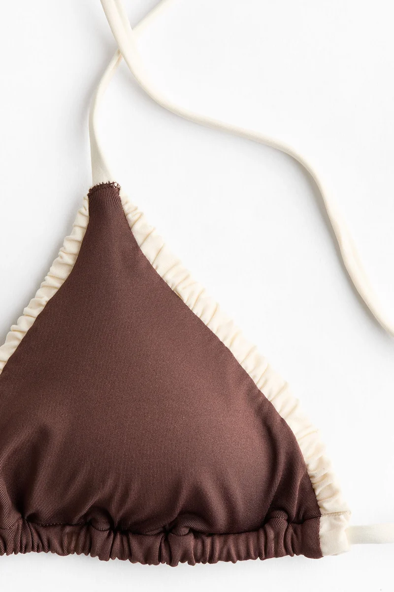 H&M Padded triangle bikini top
