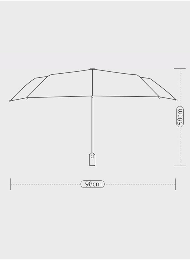 STITCH - Stitch Pattern Umbrella, Windproof, Waterproof and UV-proof Umbrella, Compact Folding Lightweight Umbrella, Travel Umbrella - Image 1