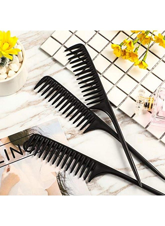 3 Pack Wide Tooth Tail Combs Black Carbon Comb Fiber Teasing Salon Back Combs Styling Comb Anti Static Heat Resistant Hair Comb Suitable For All Kinds Of Hair. - pzsku/ZD3EC87125F8F7E62D5E5Z/45/_/1660656648/8a4f93a5-3801-4bbf-bd85-48725c5d80e7