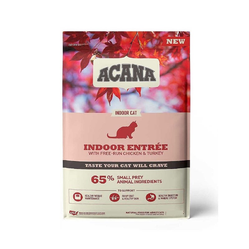 Acana Indoor Entrée Dry Cat Food - 1.8 Kg