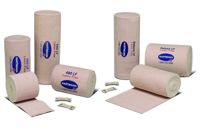 Hartmann 081021153 Deluxe LatexFree Elastic Bandage 6 Width 5yd Length Pack of 10