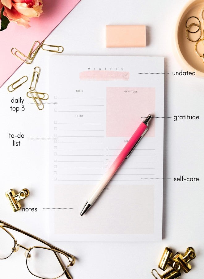 Lamare Daily To Do List Notepad - Daily Planner Undated, Work Planner and Things To Do Notepad for Productivity - Image 3