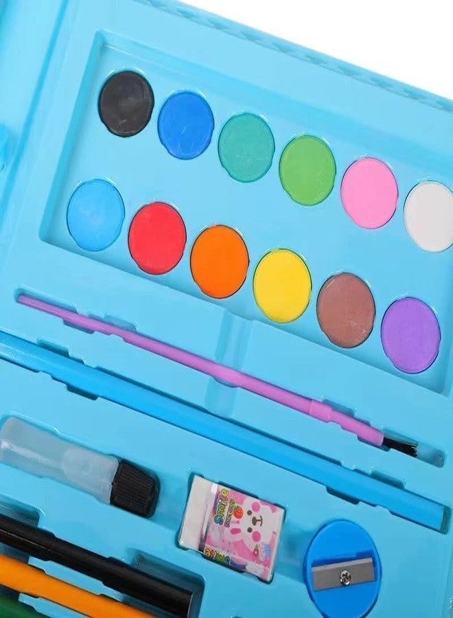 53 Arts 68-Piece Kids Drawing Art Set – Crayons, Watercolors, Oil Pastels, Pencils & Portable Storage Box - Image 3