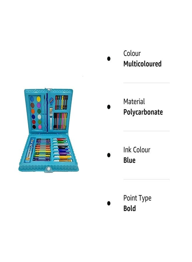 53 Arts 68-Piece Kids Drawing Art Set – Crayons, Watercolors, Oil Pastels, Pencils & Portable Storage Box - Image 5